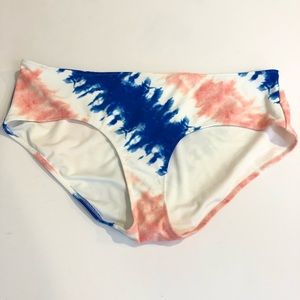 Aerie Tie dye bikini bottom size extra large